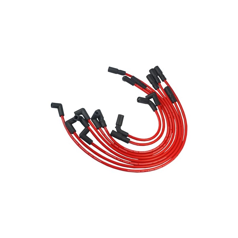 JDMSPEED Nuevo cable de bujía de 10.5mm de repuesto para