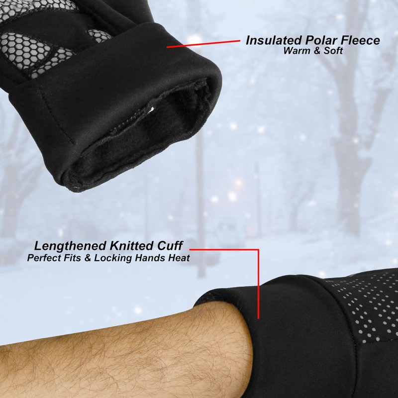 WIDZAR Winter Gloves for Men and Women Cycling, Biking, Hiking,