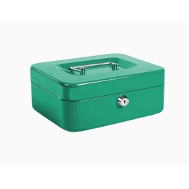 Kippen 10033v2 Cash Box 200 x 160 x 90 mm Green