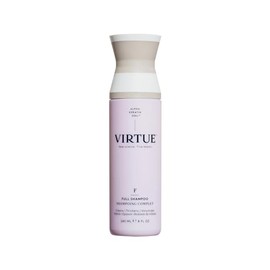Champú completo VIRTUE 8 onzas líquidas | alfa queratina espesa, da volumen al cabello | libre de sulfato, sin parabenos, color seguro