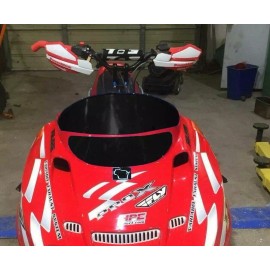 213 Parts *Premium* Gloss Black Headlight Cover Fits Polaris Edge ~ 213 Parts