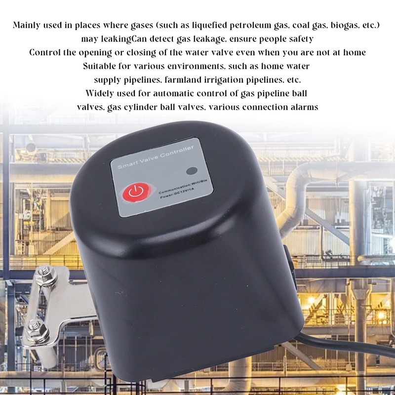 Riuulity WiFi Water Valve, Intelligent Water Valve Upgrade, Automatic Ball