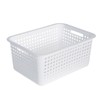 1 plastic storage basket basket large 45x19.8cm WH