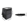 ValueHall Car Trash Can Foldable Waterproof Trash Bin Hanging Garbage