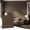 16-Pack Acoustic Wall Panels, 11.8" x 11.8" Peel and Stick