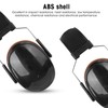 Noise Proof Earmuff Double Lining Head Ear Defender Noise Cancelling