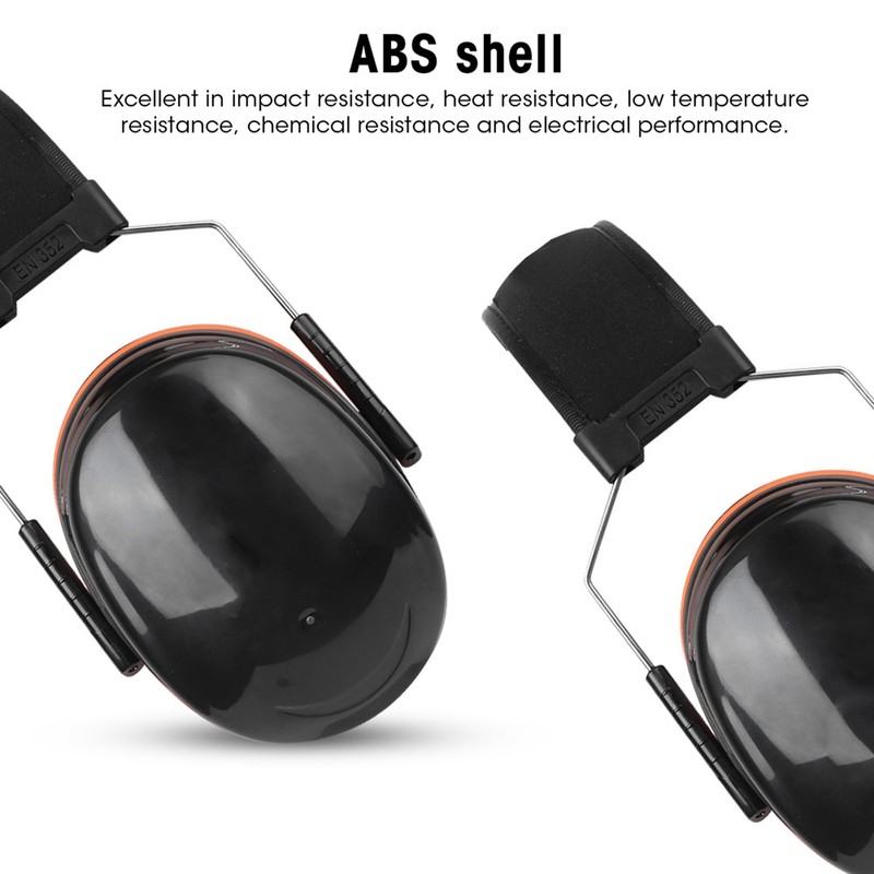 Noise Proof Earmuff Double Lining Head Ear Defender Noise Cancelling