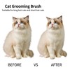 Huitban 2PCS Pet Grooming Kit，Cat Brushes、Cat Nail Clipper，Cat Grooming Brush