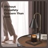 Adjustable Candle Warmer Lamp with Timer, Height and Brightness Control,