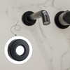 Isslly 2PCS Shower Arm Flange, 2.5" Round Replacement Escutcheon Plate,