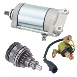 Soarider 2006-2009 Ranger Xp 4X4 700 EFI Starter drive&Relay For Polaris 4010417 18648