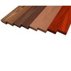 Imported Exotic Hardwood Variety Pack - Zebrawood, Walnut, Padauk, Okoume