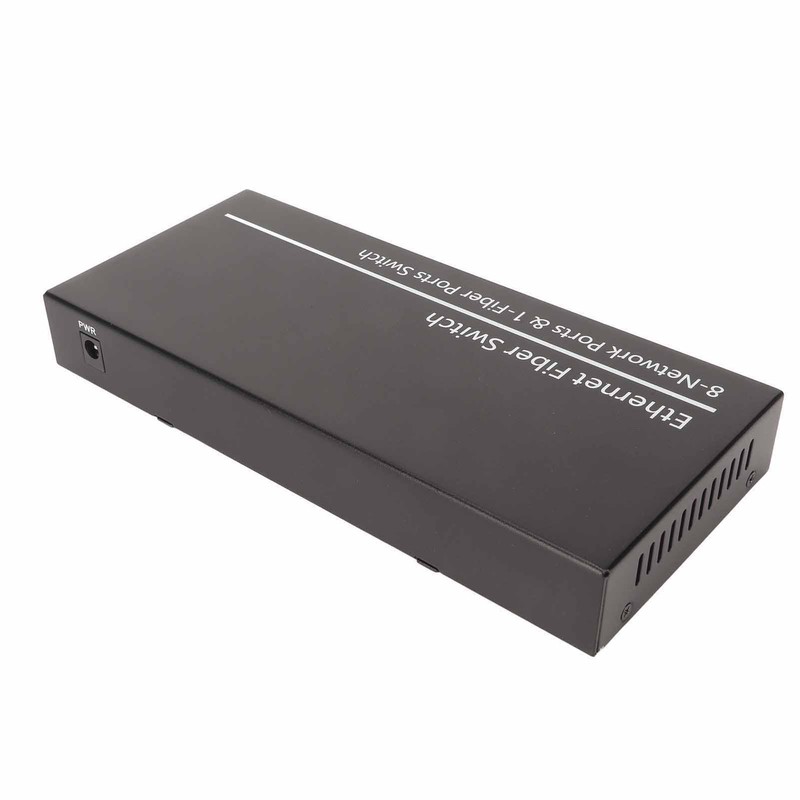 Fiber Ethernet Media Converter 1 Optical Port 8 Electrical Port