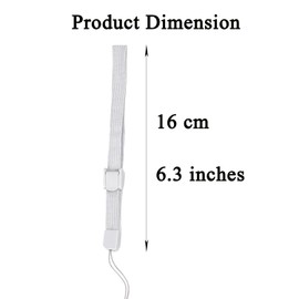 Booge 8 Pcs Wrist Strap Hand Lanyard Adjustable for Wii PSP NDSL GBA Games Console