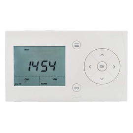 Danfoss Central Heating Programmer, White, 155 x 90 x 30mm