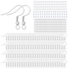 Earring Making Kits Silver Earring Hooks Hypoallergenic Ear Wires Fish