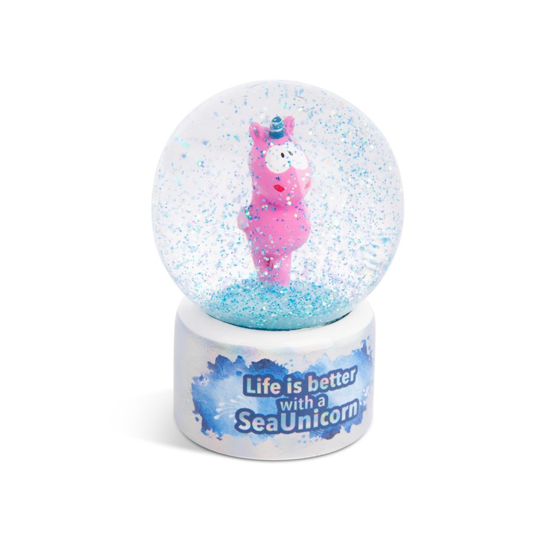 NICI Laguna Rainbow 49715 Shaking Ball Seahorse 6.5 cm Magenta