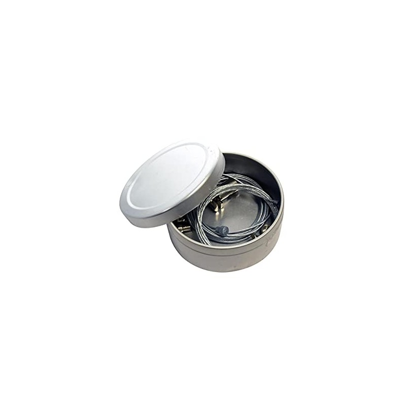 Oxford Motorcycle Scooter Cable Repair Kit OX774, Silver