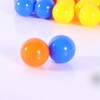 4CM Hollow Bingo Lotto Game Ball 50pcs Plastic Colorful Balls