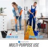 Colour Coded Plastic Bucket with Handle, 2 Gallon (7.5L) Household