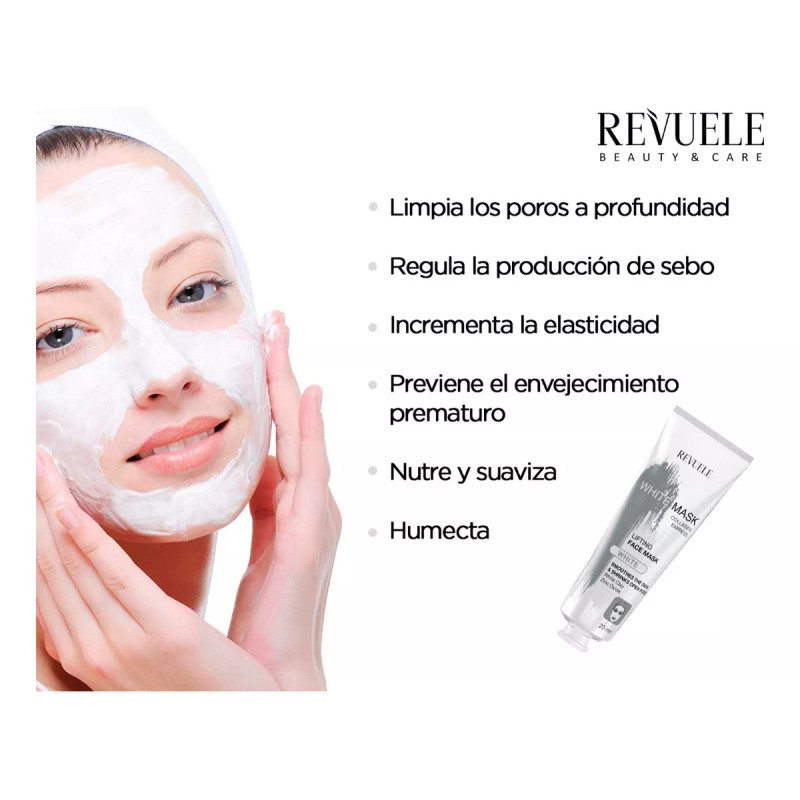 Revuele Mascarilla Facial Colágeno Arcilla Blanca Revuele 80ml