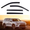 YLSCOO Window Visors Rain Guards fits 2024-2026 Toyota Grand Highlander,