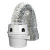 Dundas Jafine TDIDVKZW Indoor Dryer Vent Kit with 4" x