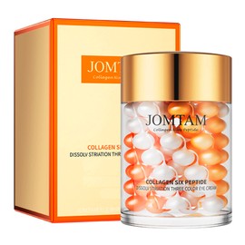 JOMTAM Collagen Six Peptide Dissolve Striation Three Color Eye Cream Eye Bags Hydrating Face Skin 60g / 2.03fl.oz