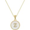 Collar de letra inicial. Acero inoxidable. Regalo para mujer. Cadena