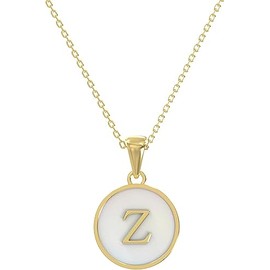 Collar de letra inicial. Acero inoxidable. Regalo para mujer. Cadena con dije. Joyería Aesthetic. (Z)