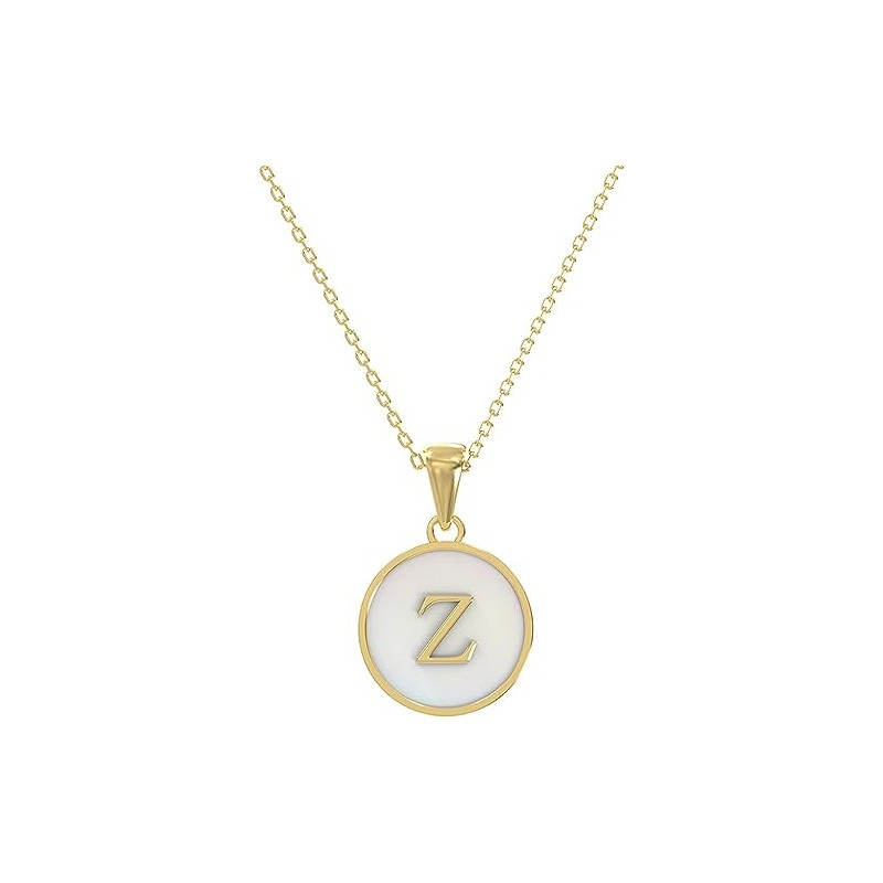 Collar de letra inicial. Acero inoxidable. Regalo para mujer. Cadena