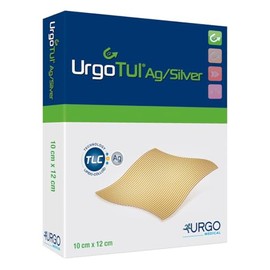 urgo 507588 Bandages, Urgo Tulle, 10 cm x 12 cm, Silver (Pack of 10)