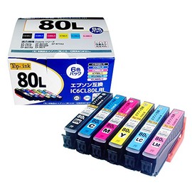 Top Ink for Epson IC80 Compatible IC6CL80L Compatible Ink 6 Color Pack