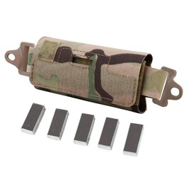 DLXARSOT Tactical Airsoft Helmet Counterbalance Weight Bag,NVG Counterbalance Pouch with Five Counter for OPS Fast BJ PJ MH Helmets/Helmet Accessories