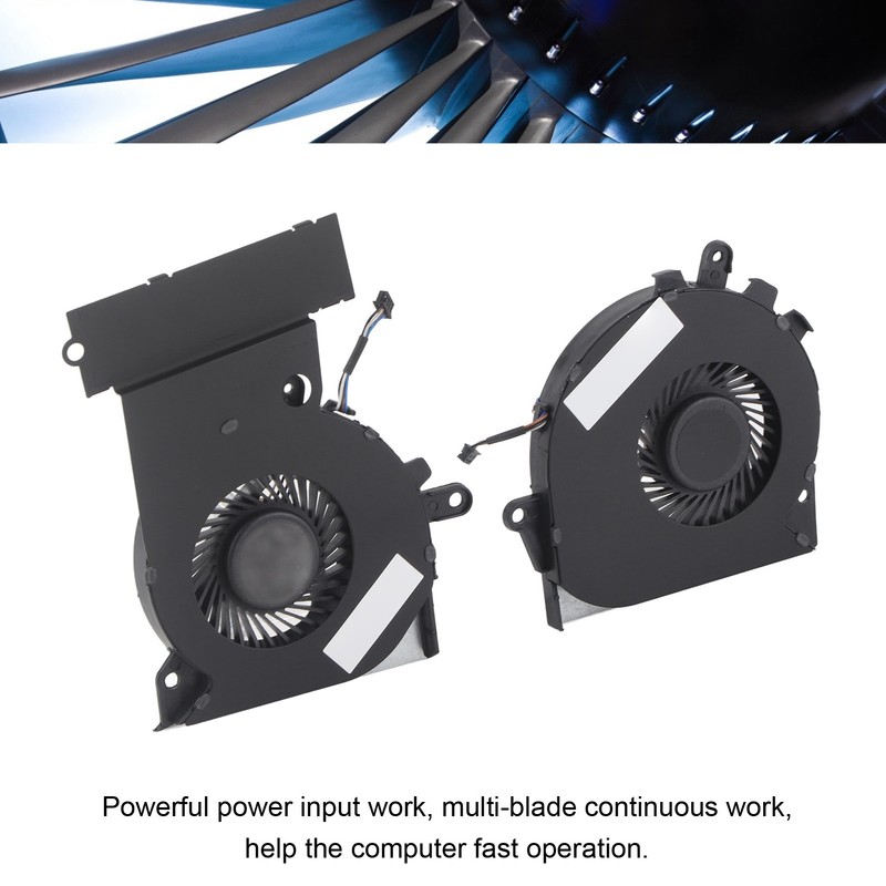2pcs 4pin CPU Cooling Fan Computer Case Cooler Ventilator Fit
