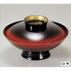 Bowl, 5.5 inch Gavel Boiled Bowl, Vermilion Brim, 0.6 inch