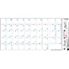 MAC Korean Keyboard Labels Layout with Blue Lettering ON Transparent