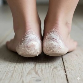 Domestic dead skin foot pad beige / 국산 발 각질 풋패드 베이지