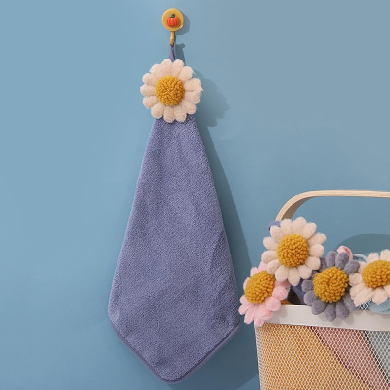MinniLove Towel, Loop Towel, Handkerchief, Washcloth, Drawstring Towel, Absorbent, Quick-Drying,