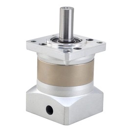 STEPPERONLINE Planetary Gearbox Gear Ratio 10:1 Backlash 15 arc-min for 6.35mm Shaft Nema 23 Stepper Motor