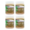 Pack 4 Pomadas De Mangle Rojo Frasco De 40g C/u Mentol