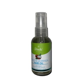 Sheló NABEL Coco and Moringa Hair Oil, Anti-frizz 2.20 fl oz.