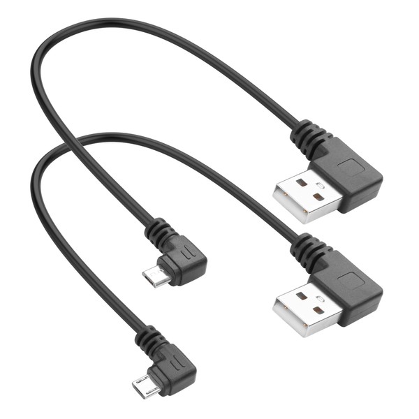YACSEJAO 9 Inch Micro USB Cable Short USB A to