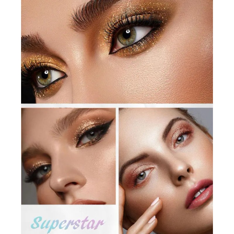 Sombra Líquida Cosmetics Con Glitter Diamond Daze Tono Eye