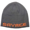 Savage Gear Logo Beanie One Size Rock Grey/Orange