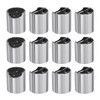 uxcell 12pcs Aluminized Plastic Disc Top Caps, 20/410 Replacement Press