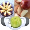 Cortador y descorazonador de manzanas de acero inoxidable, 8 rebanadas