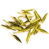 50Pcs 2.4in Arrows Vanes DIY Spiral Feather Wing Competitive Bow