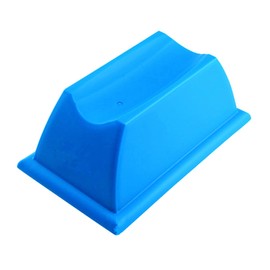 BESPORTBLE Riser Block Trainer Block Excercise Bike Stabilize Bike Front Block Bike Trainer Portable Bike Wheel Block Bike Stability Exercise Bike Bicycle Accessories Bike Accessories Blue