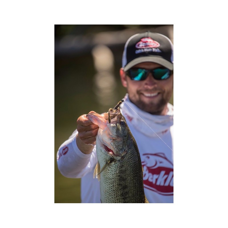 PowerBait MaxScent Hit Worm Blue Fleck 4 1/2in | 11cm